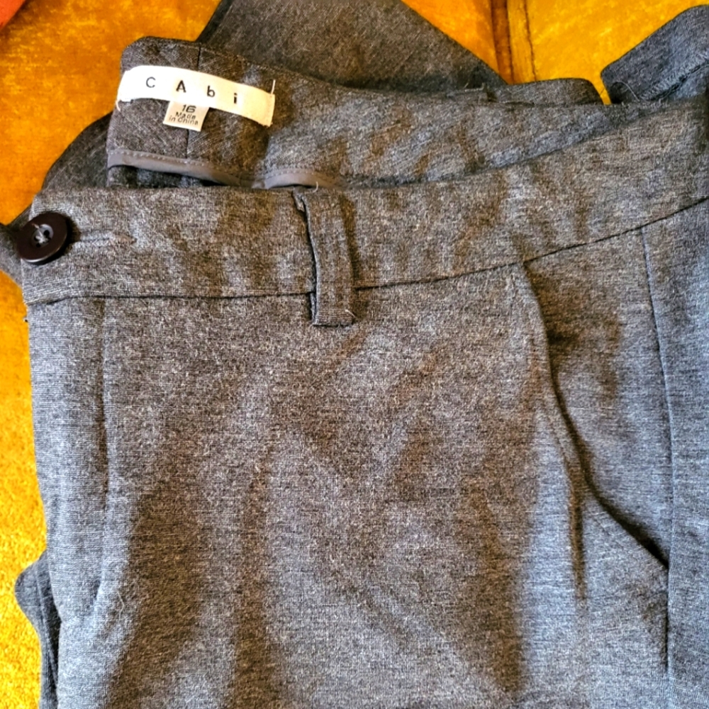 Cabi Ponte Gray Pants
